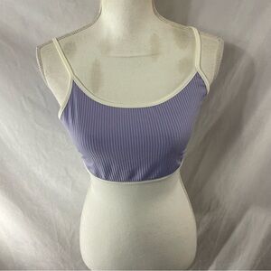 SHEIN Purple Crop top